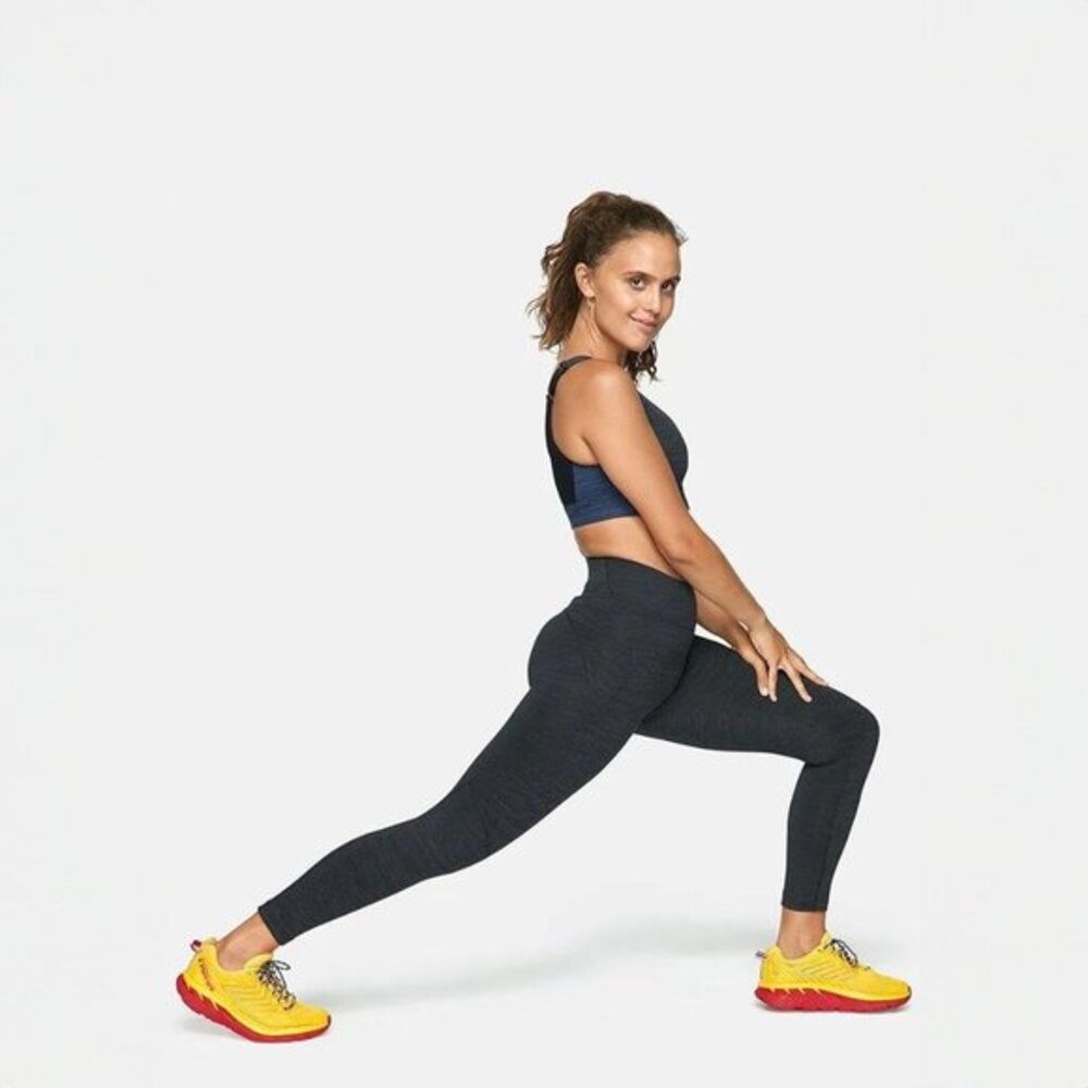 Outdoor Voices Charcoal Heather High-Rise Leggings